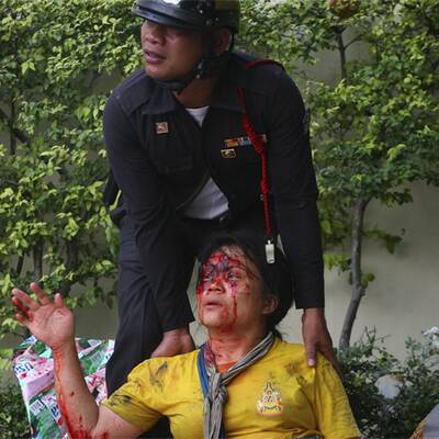 Polizei löst Demo in Bangkok auf