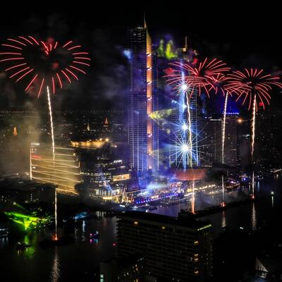 In New York versammelten sich Tausende am Times Square