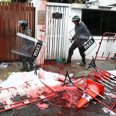 Blut-Attacke auf Premier