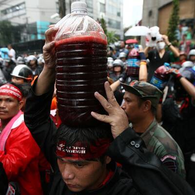 Blut-Attacke auf Premier