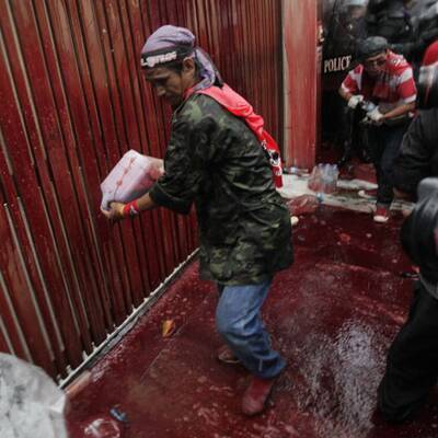 Blut-Attacke auf Premier