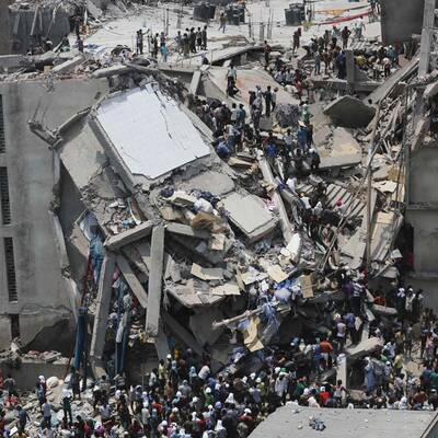 Textilfabrik in Bangladesch eingestürzt