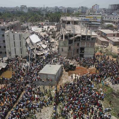 Textilfabrik in Bangladesch eingestürzt
