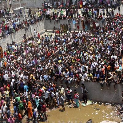 Textilfabrik in Bangladesch eingestürzt