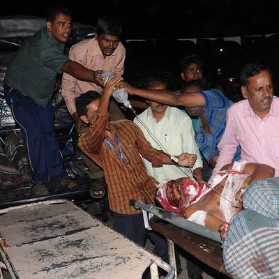 Zahlreiche Passagiere wurden verwundet