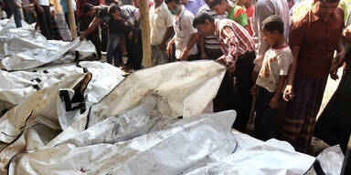 Über 120 Tote bei Fabrik-Brand in Bangladesch