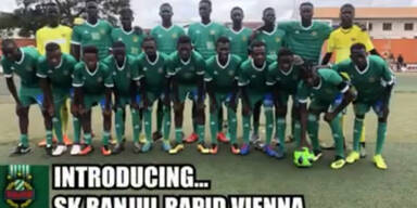 Irre: Rapid hat jetzt Ableger in Afrika