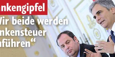 Regierung führt Bankensteuer ein