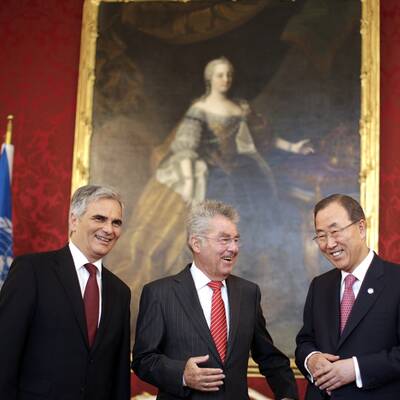 Ban Ki-Moon in Wien