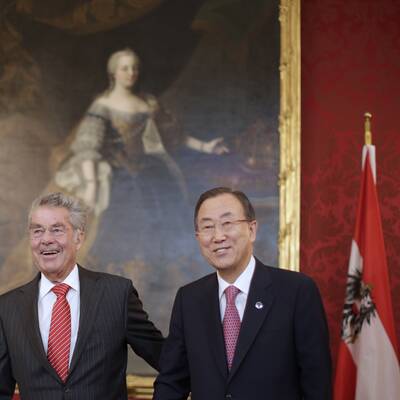 Ban Ki-Moon in Wien