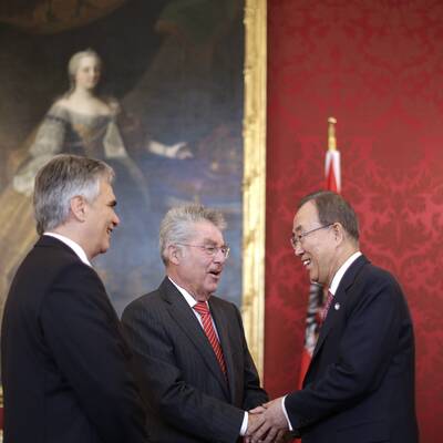 Ban Ki-Moon in Wien