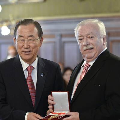 Ban Ki-Moon in Wien