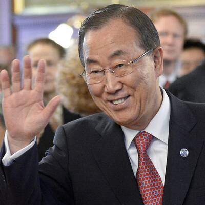 Ban Ki-Moon in Wien