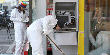 Bankomat in Wien gesprengt