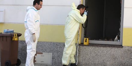 Zwei Bankomaten in einer  Filiale gesprengt