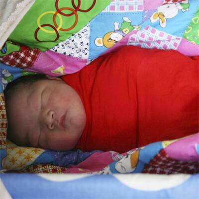 Riesen-Nachwuchs in China