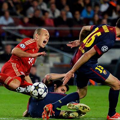 Die besten Bilder von Barca - Bayern
