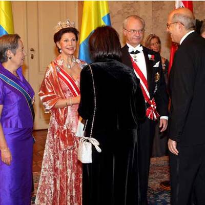 König Carl XVI. Gustaf und Königin Silvia in Wien