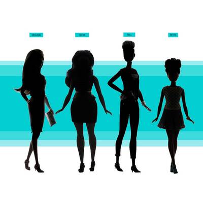 So sehen die neuen Barbies aus