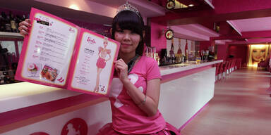 Barbie-Cafe in Taiwan eröffnet