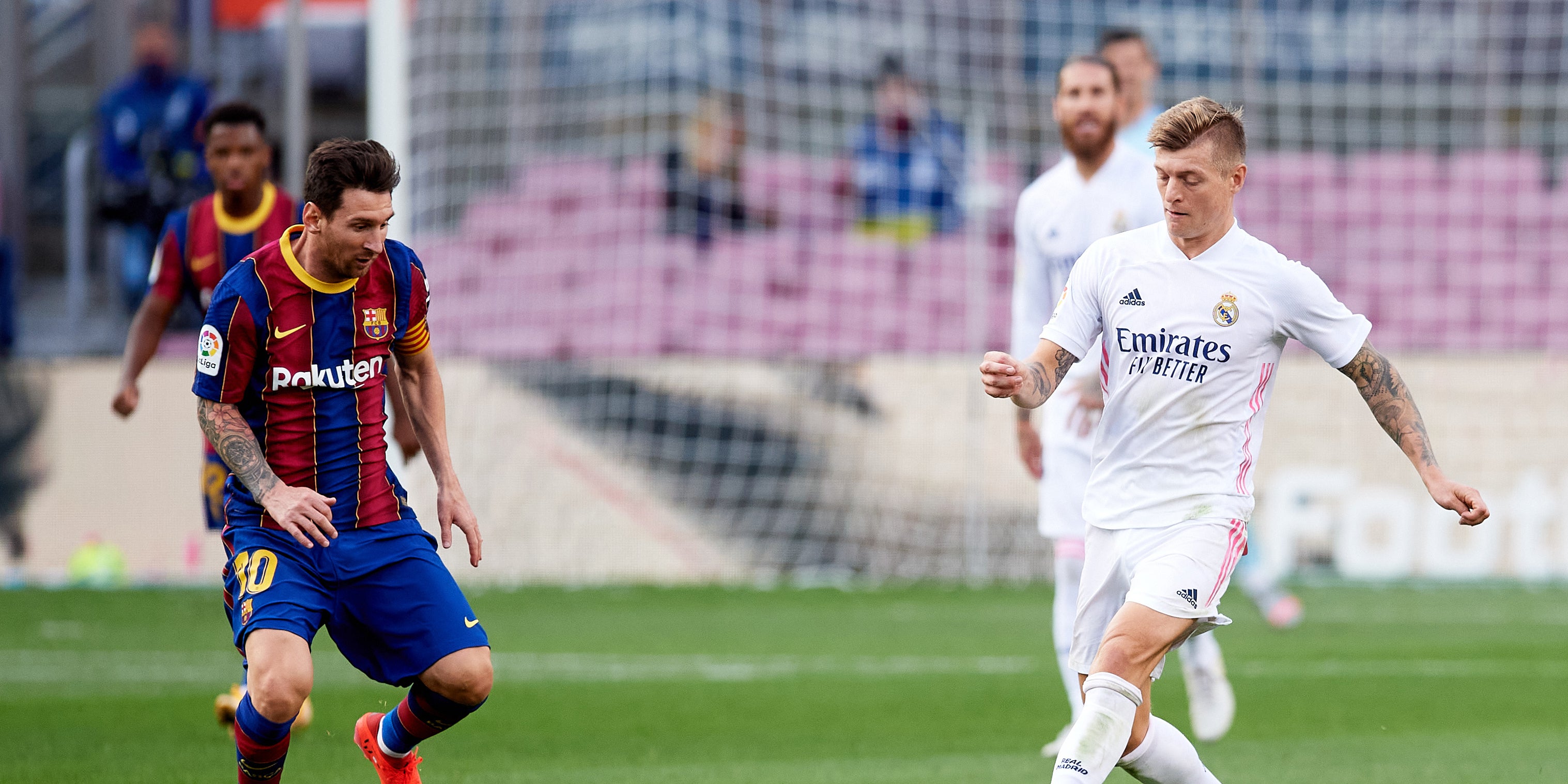 El Clásico: Messi und Kroos