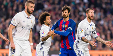 Spalier? Barca provoziert Real