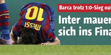 Inter Mailand mauert sich ins CL-Finale