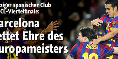 Barca rettet Ehre des Europameisters