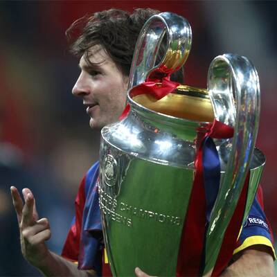 So feierte Barcelona den CL-Triumph