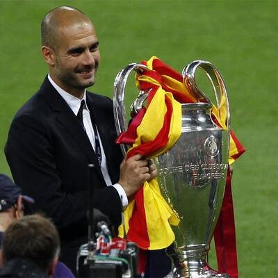 So feierte Barcelona den CL-Triumph