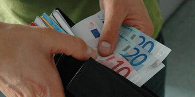 Bargeld in Geldbörse