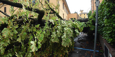Schwere Unwetter in Italien: 14 Verletzte 