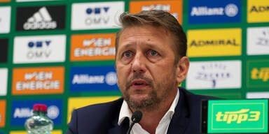 Barisic: So plant Rapid mit Kader und K&uuml;hbauer