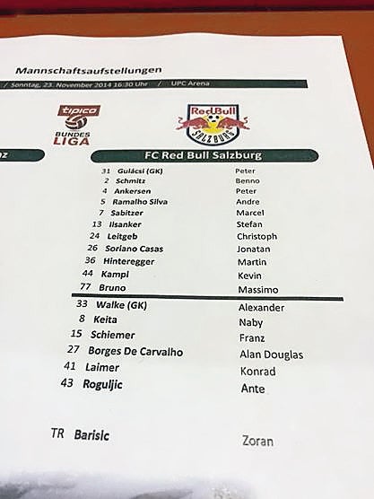 Barisic plötzlich Bullen-Trainer