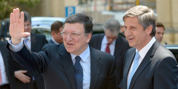 EVP-Gipfel: Merkel in Wien