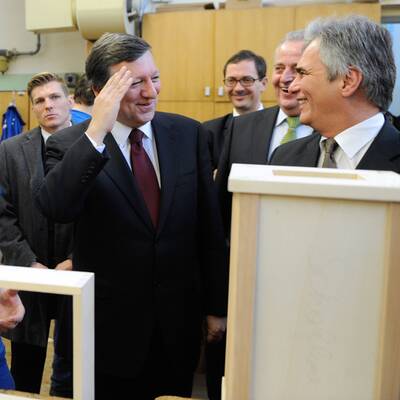 Barroso und Faymann bei 