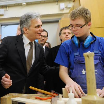 Barroso und Faymann bei 