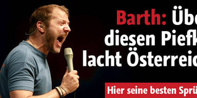 Über diesen Piefke lacht Österreich