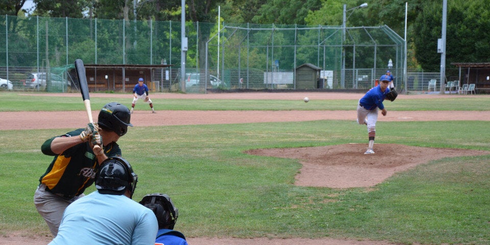 Baseballspiel Attnang Athletics gegen Vienna Metrostars