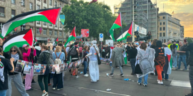 Polizei setzt Pfefferspray ein: Anti-Israel Demo eskaliert