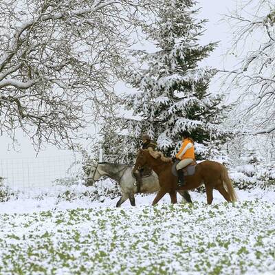Schnee in ganz Europa