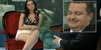 Basic Instinct-Interview mit Serben-Premier