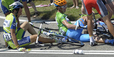 Tour de France: Hund holt Basso vom Rad