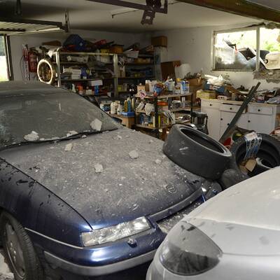 Bauer fast vor eigenem Haus überfahren