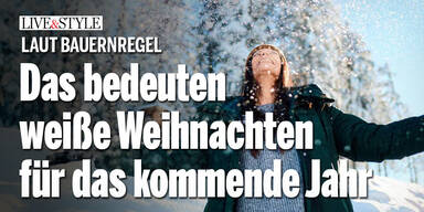 Laut Bauernregel: Das bedeuten weiße Weihnachten für das kommende Jahr