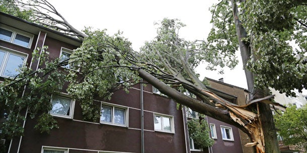 Schwere Gewitter in ganz Österreich