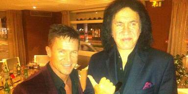 Felix Baumgartner & Gene Simmons