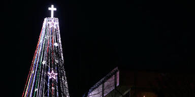 Südkorea provoziert Kim mit Christbaum