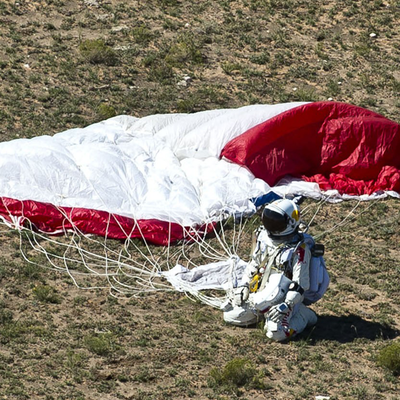 Die Bilder vom Stratos-Jump