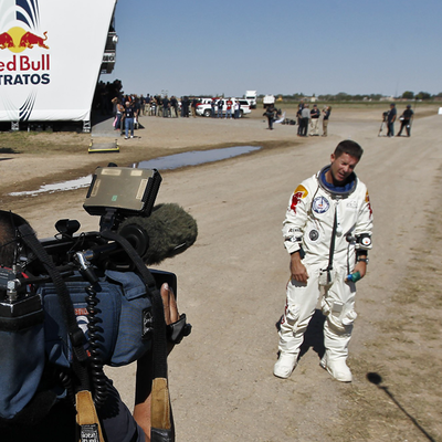 Die Bilder vom Stratos-Jump